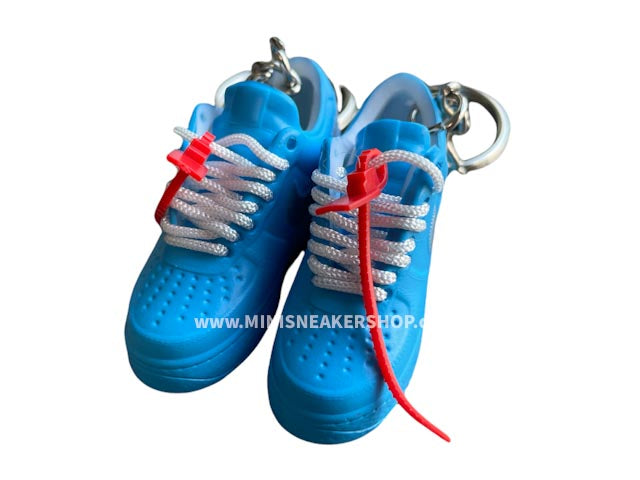 Mini Sneaker Air Force x OW Blue