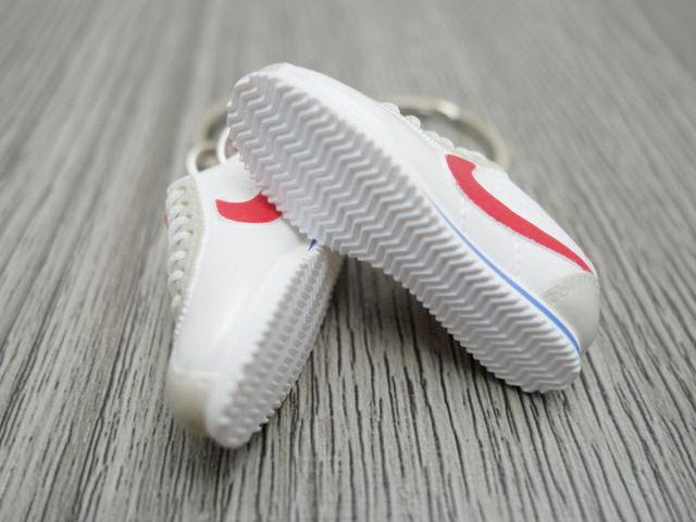Mini 3D sneaker keychains Nike Cortez OG - Forrest Gump