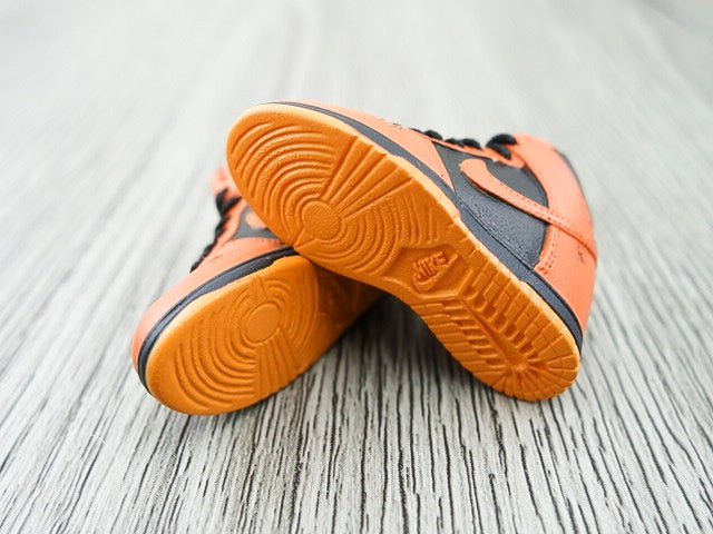 Mini Sneaker keychains Dunk Hi - Orange Black