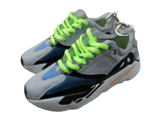 Mini Sneaker Keychains YZY  700 - Wave Runner