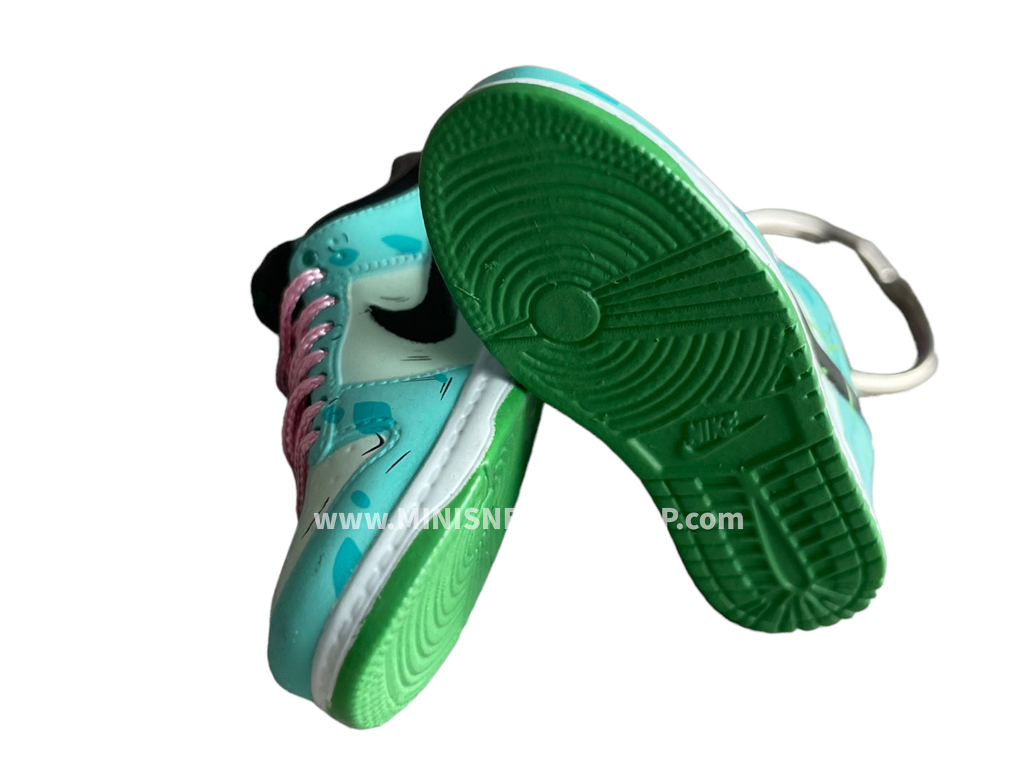 Mini sneaker keychain 3D Dunk - South Beach