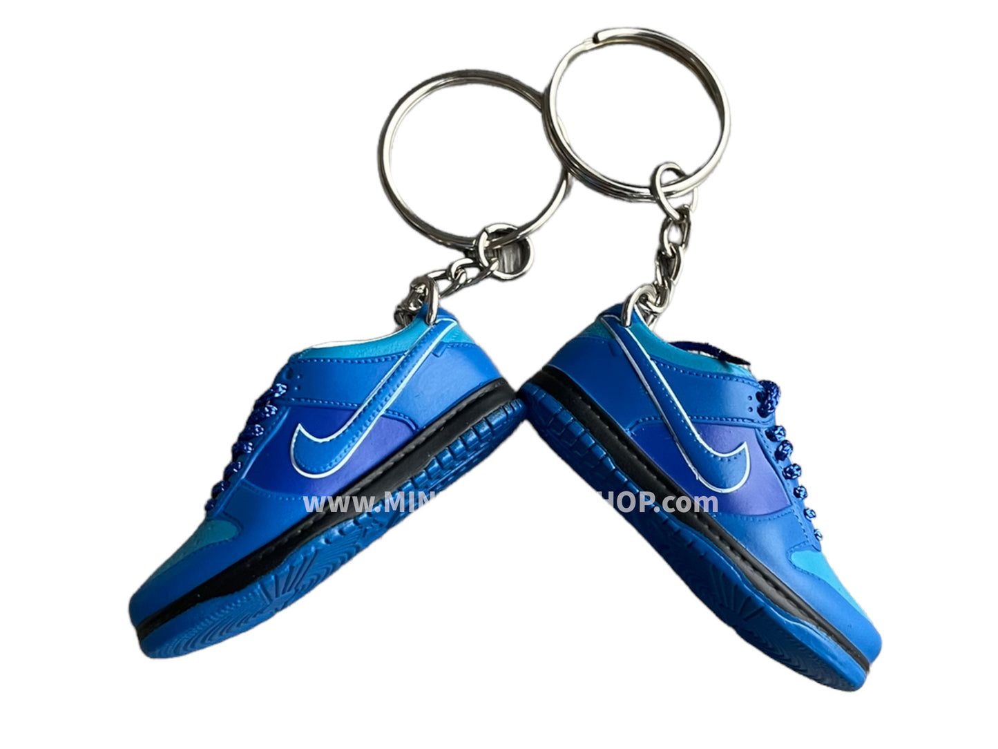 Mini sneaker keychain 3D Dunk - Royal Blue