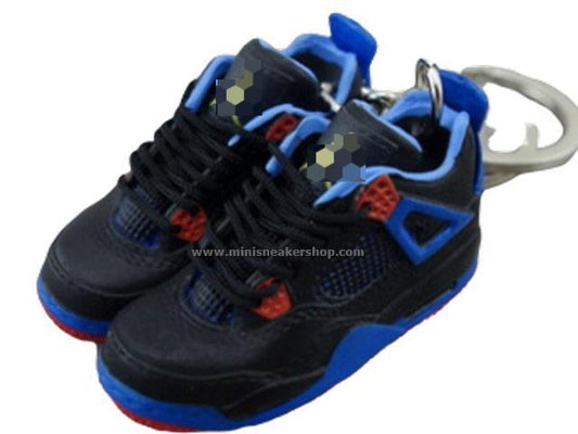 Mini Sneaker Keychains AJ 4  - CAVS