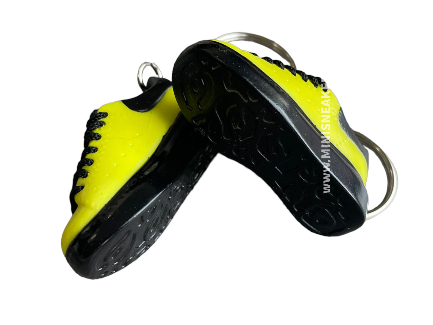 Mini sneaker keychain 3D  Alexander Mc Queen Yellow Black