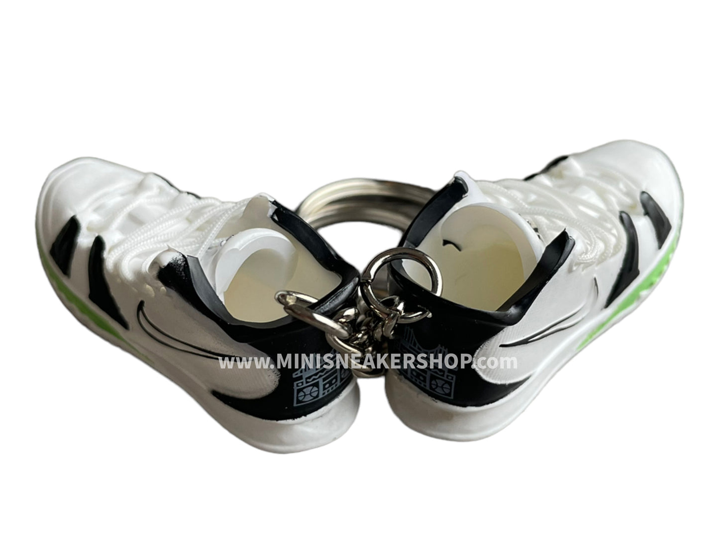 Mini sneaker keychain 3D Nike Kyrie Black White