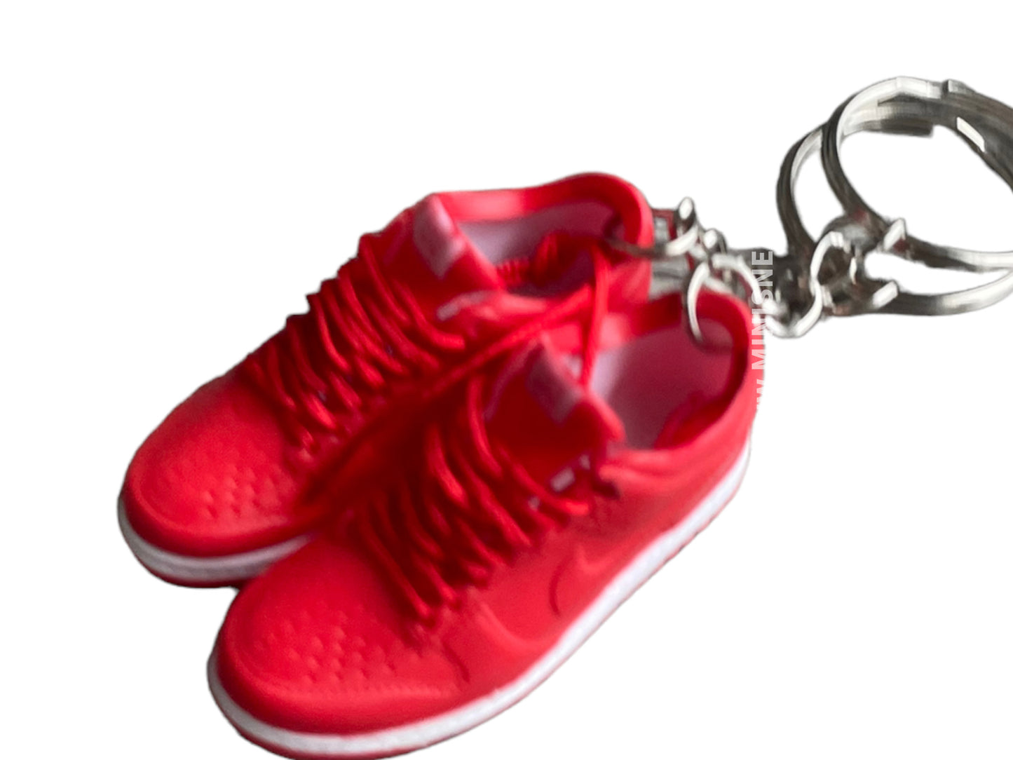 Mini sneaker keychain 3D Dunk - Chili