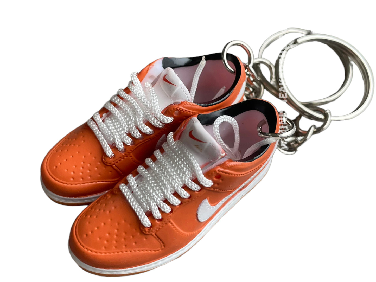 Mini sneaker keychain 3D Dunk - Peach Cream
