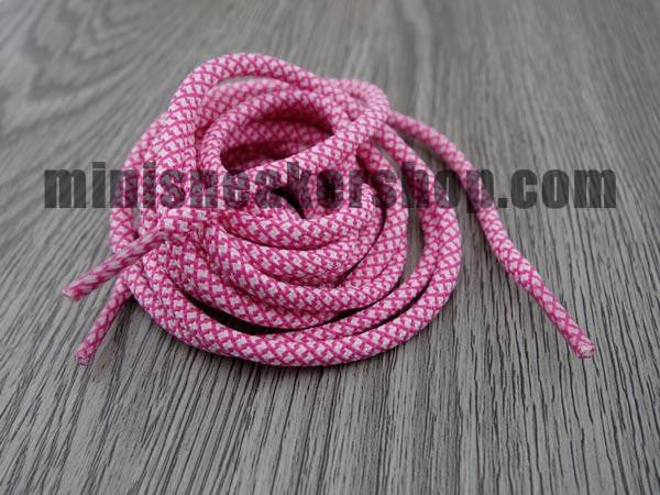 Trainer laces - 3M - Pink White